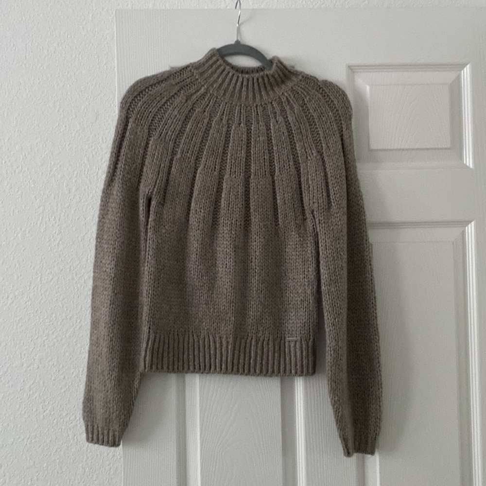 Warm grey sweater from A&F